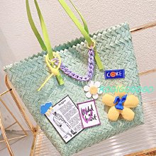 ROGI 撞色半拼菱格長方型針織手提包/手機包/萬用包-1214預購 歷史價格詳細信息