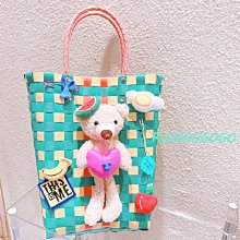 ROGI 撞色半拼菱格長方型針織手提包/手機包/萬用包-1214預購 歷史價格詳細信息