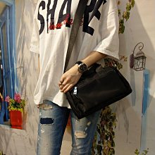 韓國真皮配尼龍布鏈條側背包/斜背包水桶包～黑色   貓頭鷹   花朵 歷史價格詳細信息