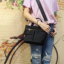 韓國真皮配尼龍布鏈條側背包/斜背包水桶包～黑色   貓頭鷹   花朵 歷史價格詳細信息