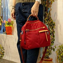 韓國  防水布配真皮  手提肩斜背二用包 歷史價格詳細信息