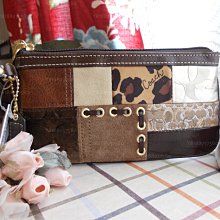 全新真品  COACH包 ／斜背包／碎花LOGO 防刮皮革 寬背帶 肩背包 歷史價格詳細信息