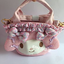 [Kitty 旅遊趣] My Melody 編織斜背包 美樂蒂 編織包 粉紅色 夏日皮包 歷史價格詳細信息