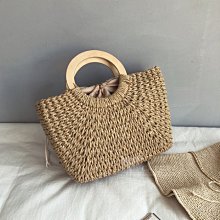 【FAT CAT HOUSE胖貓屋】韓國網紅同款手工編織包 櫻桃毛球斜背包 斜跨包 夏天沙灘包 手機包 ins爆紅草編包 歷史價格詳細信息