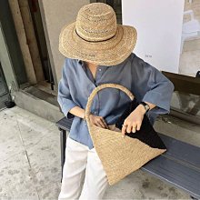 海灘包 沙灘編織包 藤編包 竹編 新款編織包 韓版仿草編包 斜揹包女 鏈條斜揹包 斜揹包包 休閒手提包 歷史價格詳細信息