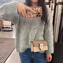 新款女包經典標志CARTER CARRYALL單肩包老花拼色單肩斜挎包 coach包大牌同款妖精 歷史價格詳細信息