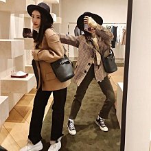 2024新款新款牛皮bigbag水桶包牛皮菜藍子包手提包單肩斜跨小女包熱銷 明星大牌同款包包 歷史價格詳細信息