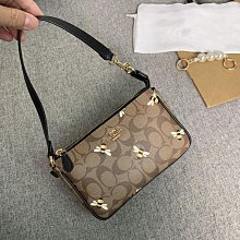 新款女包經典標志CARTER CARRYALL單肩包老花拼色單肩斜挎包 coach包大牌同款妖精 歷史價格詳細信息