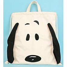 PEANUTS拉繩束口後背包 寬約35.3cm 高約43.5cm 全新品 歷史價格詳細信息