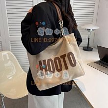 大學生上課單肩帆布包大包包女大容量新款夏高級感通勤托特包 歷史價格詳細信息