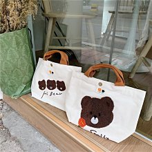 帆布包女大容量便當包手提袋學生上課包多口袋隔層上班手拎單肩包_佳美優品 歷史價格詳細信息