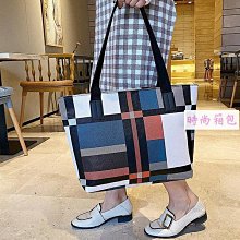 包包 女包 帆布包韓版新款豹紋通勤女生上課大容量單肩包百搭托特包手提購物袋--麥包包 歷史價格詳細信息