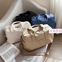 現貨 韓國托特包 帆布包 大方包 大容量斜背包 手提媽咪包 學生上課帆布包 大包包 多巴胺包包-陽光優選 歷史價格詳細信息