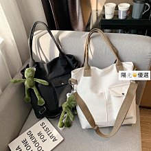 包包女2024新款單肩帆布包韓版手提百搭上學逛街韓版大容量補習袋-悅享樂購滿599免運 歷史價格詳細信息