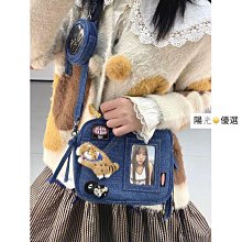 痛包 晒娃包 可愛包包 日系包包 大容量書包女韓版簡約高顏值中學生初中生大學校園背包結實後背包--麥包包 歷史價格詳細信息