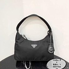 PRADA 1NE515 Re-edition 2000 輕量尼龍手提肩背包.黑 歷史價格詳細信息