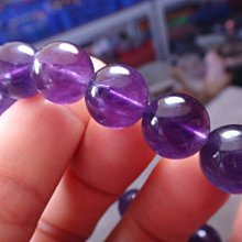 《藍晶寶石玉石特賣區》→ 〈手鍊系列〉→天然優烏拉圭紫水晶11mm手珠鍊35.4公克→W1470 價格比較,價格查詢,歷史價格詳細信息