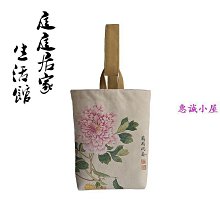 手提袋帆布包 帆布袋 包包 中國風 水墨畫 手提包 大容量 收納袋 典雅 素雅 古風包-予你優選 歷史價格詳細信息