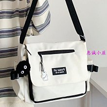 女包日系簡約帆布包包女2022新款大容量休閒學生斜背包手提大包--麥包包 歷史價格詳細信息