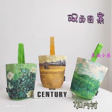 上班族便携手提袋帆布水桶包可爱水桶包手拎便当包宝妈外出手提包 歷史價格詳細信息