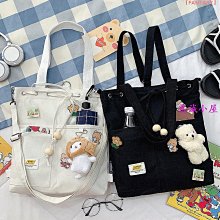 袋鼠韓版女士手提單肩斜挎包帆布手拿托特包收納百搭旅行小包包潮_佳美優品 歷史價格詳細信息