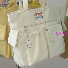 帆布包女夏單肩ins斜挎文藝學生大容量日系軟布簡約手提韓國休閑_佳美優品 歷史價格詳細信息