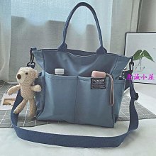 韓版防水包包大容量帆布包 拉鏈 托特包 手提包 單肩包 斜挎包  學生日系學院風-麥包包 歷史價格詳細信息