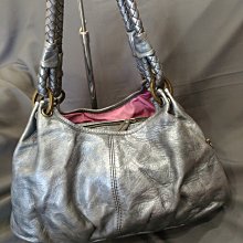 【七彩魚】DIANA JANES  粉桃紅色真皮手提包  上下兩層 雙提帶側背 長背帶  展示品  無使用 歷史價格詳細信息