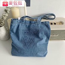 帆布包 牛仔包 牛仔帆布包 日系包包 百搭ins斜挎包包女夏新款潮簡約大容量文藝單肩包牛仔帆布包--麥包包 歷史價格詳細信息