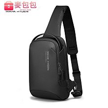 MARK RYDEN 側背包 胸包男斜挎包ins超火街頭潮流小背包運動騎行工裝單肩包--麥包包 歷史價格詳細信息