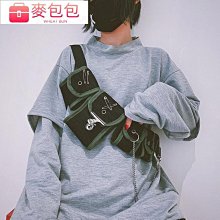 ins港風戰術馬甲男機能工裝馬甲包情侶胸包女國潮蹦迪包多口袋潮機能背心-雅怡尚品 歷史價格詳細信息