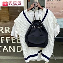 尼龍布鏈條小包包女2023新款高級感時尚粗鏈圓筒包夏季小眾斜挎包 歷史價格詳細信息