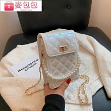 韓版珍珠包包女網紅diy 手工編織斜挎包ins百搭-悅享樂購滿599免運 歷史價格詳細信息