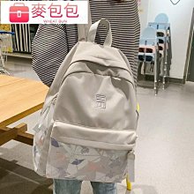 包包 後背包 日系水洗牛仔材質雙肩後背包 百搭大容量書包 原宿重工水洗布書包 歷史價格詳細信息