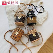 【復古設計水桶包】薯條盒包包 小廢包 迷你包 手機包 韓版百搭網紅斜背包 流行 精品 歷史價格詳細信息