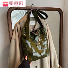 小眾設計手工編織包包2024新款時尚網紅單肩包女大容量托特草編包【心願便利店】 歷史價格詳細信息