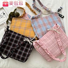 甜甜??韓版帆布包 森系印花斜挎包雙肩布袋女背包帆布單肩包學生上課手提包包補習袋-惠誠小屋 歷史價格詳細信息