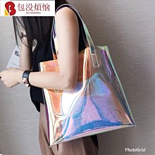 女生包包 鐳射女包 2022夏季韓系炫彩幾何菱格鎖扣錬條小方包 單肩斜挎手提 斜背包 肩背包 歷史價格詳細信息