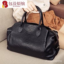 新款真皮 手提女包時尚波士頓包牛皮枕頭包單肩斜挎包女士-西可小鋪❤️ 歷史價格詳細信息