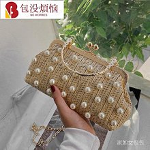 夏季新款草編包彩虹條紋單肩斜挎鏈條盒子小方包波西米亞風手機包 歷史價格詳細信息