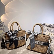 外貿新款原單草編 Dior菜籃子包 手提包單肩包 時髦單品 爆火的菜籃子『魅足時尚』 價格比較,價格查詢,歷史價格詳細信息
