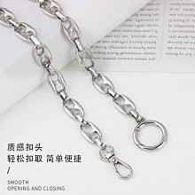 包鏈條 包肩帶 適用bobby新月包包大門扣延長鏈腋下肩帶改造加長短鏈條單買配件 歷史價格詳細信息