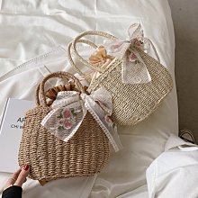 包包 編織包 韓國編織包 夏日必備編織包 時尚草編包單肩包水桶包手提包 大容量編織托特包肩背包 歷史價格詳細信息