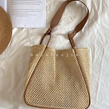 女包 編織包 水桶包 肩斜背包包 夏天小清新包2024潮單肩斜挎百搭ins編織包 流行 歷史價格詳細信息