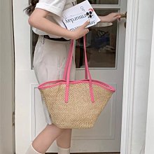 現貨 編織包 韓風ins簡約鏤空編織包毛線針織包大容量托特包單肩包休閑購物袋 歷史價格詳細信息