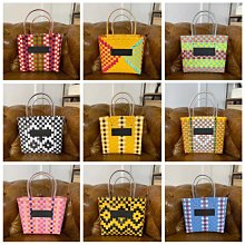 現貨 ins手工編織菜籃子手提包2022新款潮韓系漁網兜包時尚百搭手拎包正品促銷 歷史價格詳細信息