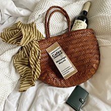 現貨 法式復古女包2022新款編織包手提單肩包女ins菜籃子包托特旅游包正品促銷 價格比較,價格查詢,歷史價格詳細信息