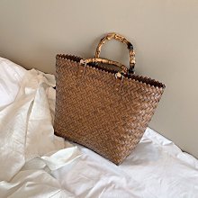 現貨 大容量編織包大包包女2022新款百搭ins草編包小眾設計質感單肩包正品促銷 歷史價格詳細信息