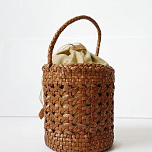 手工編織小籃子水果蔬菜雞蛋姜蒜手提籃竹編收納筐藤編廚房置物籃*爆款 歷史價格詳細信息