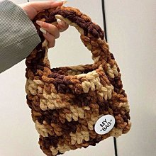 現貨 日式手腕包diy手工編織包包毛線成品包鉤手織包包送女朋友閨蜜正品促銷 歷史價格詳細信息